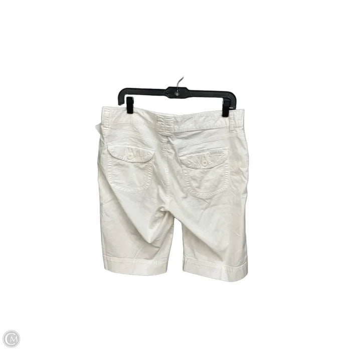 Shorts By Calvin Klein In White, Size: 14