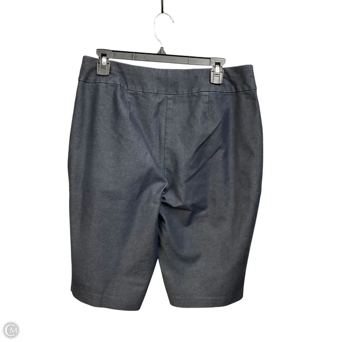 Shorts By Chicos In Blue, Size: 12