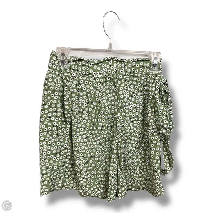 Shorts By H&m In Floral Print, Size: 6