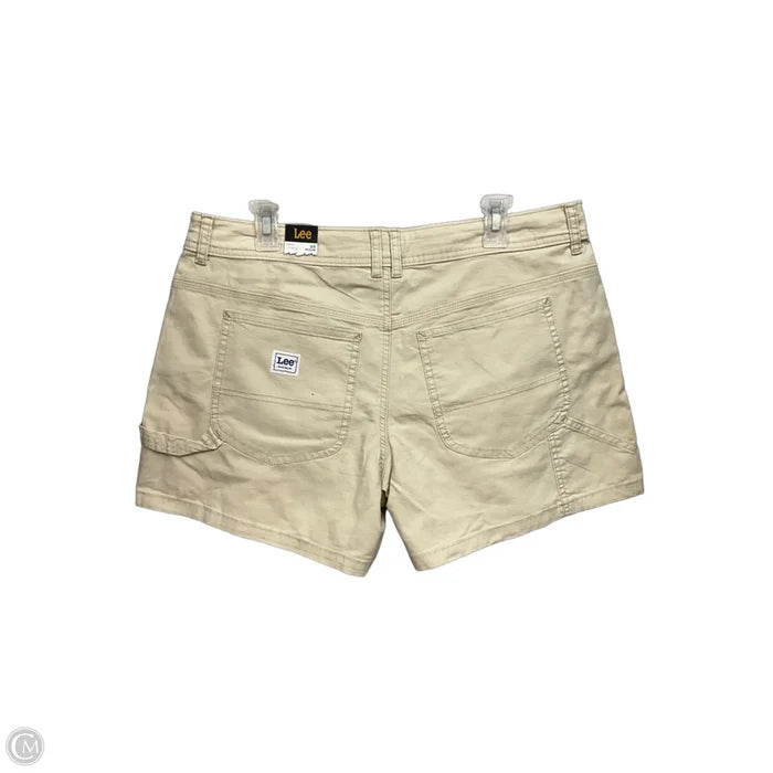 Shorts By Lee In Tan, Size: 16
