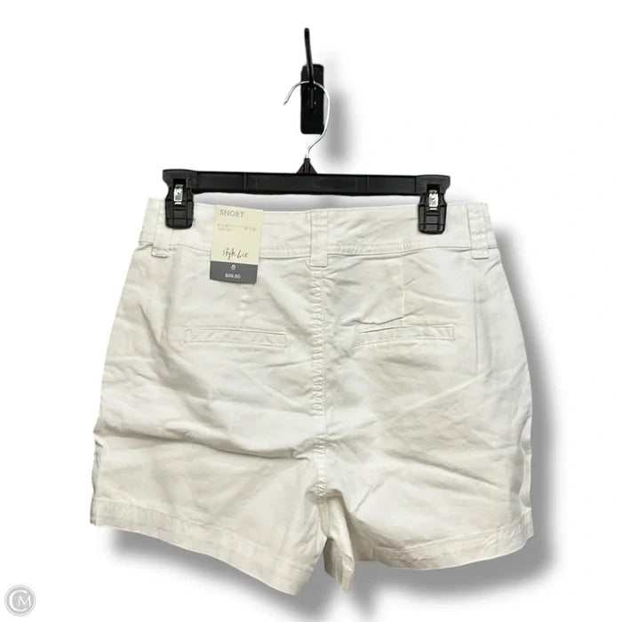 Shorts By Style And Company In White, Size: 8