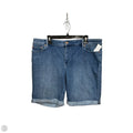 Shorts By Talbots In Blue Denim, Size: 16