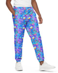 Shroomin Blue Track Pants, Track Pants, - One Stop Rave