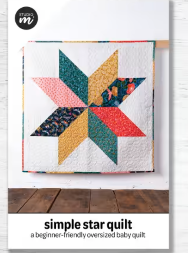 Simple Star Quilt - by Studio M Squared  Paper Sewing Pattern