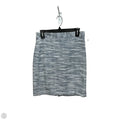 Skirt Midi By Banana Republic In Blue & White, Size: 6p