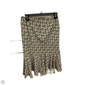 Skirt Midi By Dressbarn In Black & Cream, Size: 10