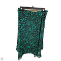 Skirt Midi By Who What Wear In Black & Green, Size: 6