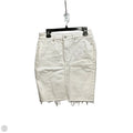 Skirt Mini & Short By Banana Republic In White, Size: 4