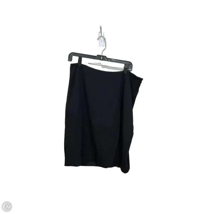 Skirt Mini & Short By Chicos In Black, Size: 12