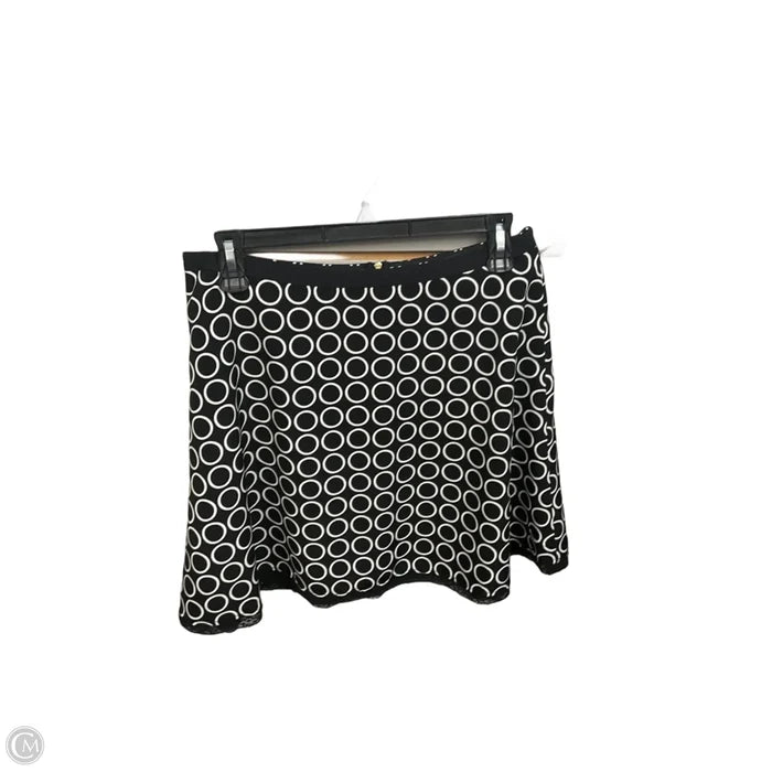 Skirt Mini & Short By Limited In Black & White, Size: 4