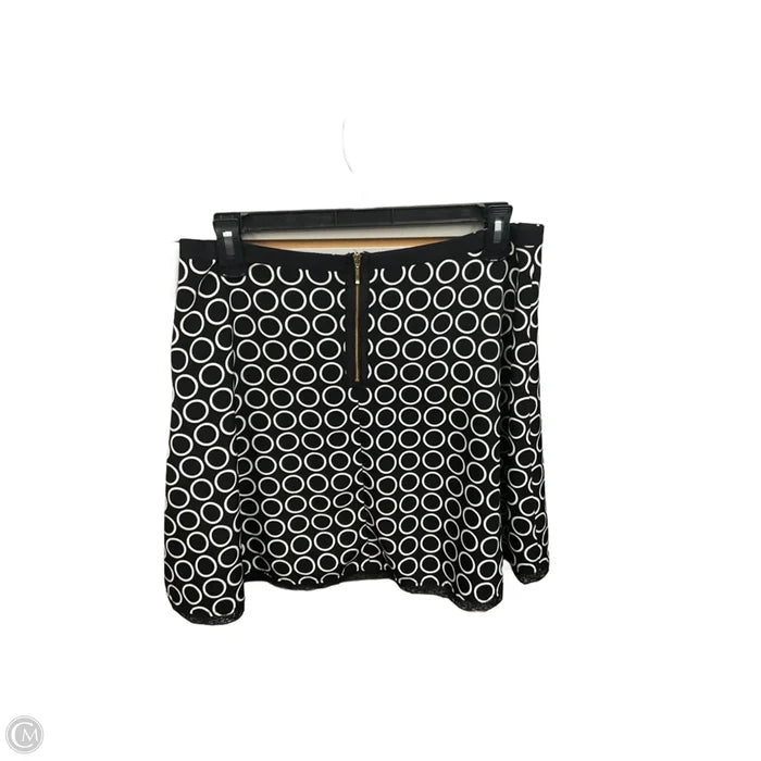 Skirt Mini & Short By Limited In Black & White, Size: 4