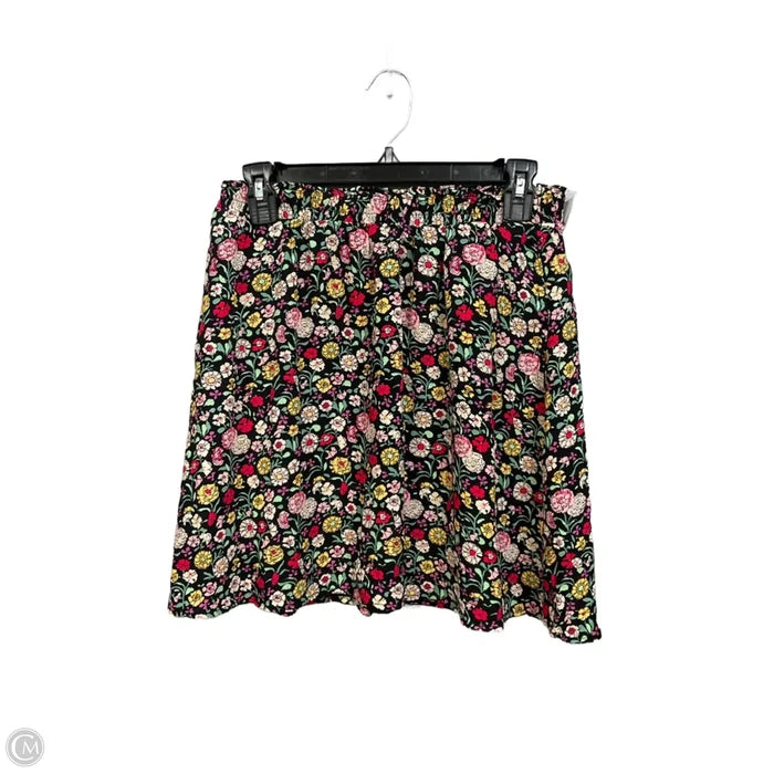 Skirt Mini & Short By Loft In Floral Print, Size: 2
