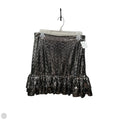 Skirt Mini & Short By Michael By Michael Kors In Black & Silver, Size: 4