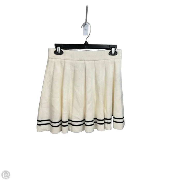 Skirt Mini & Short By Sincerely Jules In White, Size: S