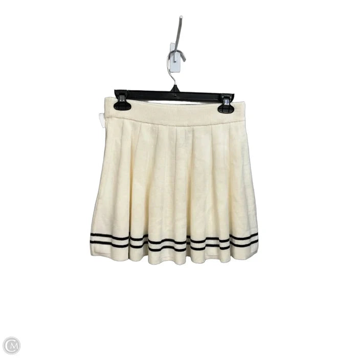Skirt Mini & Short By Sincerely Jules In White, Size: S