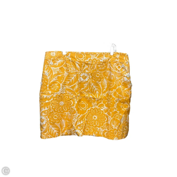 Skirt Mini & Short By Talbots In Floral Print, Size: 3x