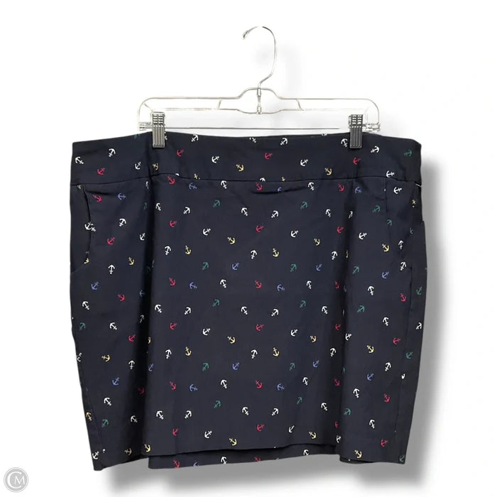 Skirt Mini & Short By Zac And Rachel In Blue, Size: 20