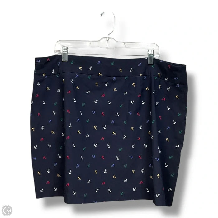 Skirt Mini & Short By Zac And Rachel In Blue, Size: 20