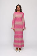 Soraya Knit Maxi Dress - Candy Ombre