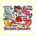 Southern Summers Square Pillow Swap