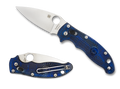 Spyderco Manix 2 Lightweight - Plain Edge CTS-BD1 - Translucent Blue FRN - C101PBL2 - SNK/WTO - Home Office