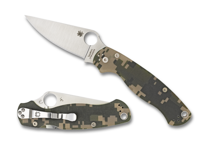 Spyderco Paramlitary 2 - Camo G10 - C81GPCMO2 - SNK/WTO - Home Office