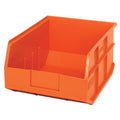 Stackable Shelf Bins 11"W x 14"L x 7"H (6 Pack) - SSB445GY - Quantum Storage Systems