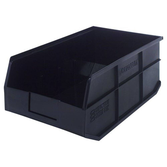 Stackable Shelf Bins 11"W x 18"L (6 Pack) - SSB465BL - Quantum Storage Systems