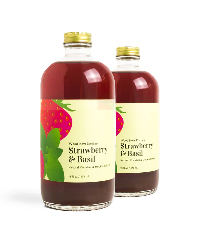 Strawberry And Basil Cocktail & Drink Mix