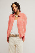 Striped Linen Laurel Top