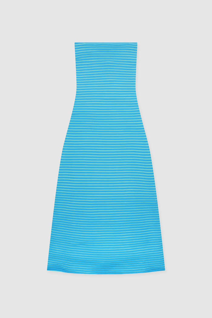 Sunmor Knit Maxi Dress - Aqua
