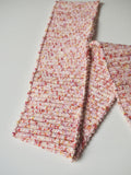 Sunset Flecked Chunky Cotton Ribbed Cuff 8cm