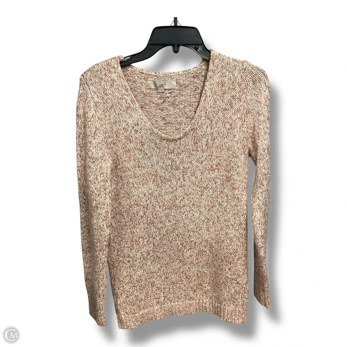 Sweater By Loft In Pink, Size: S