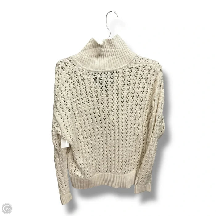 Sweater By Loft In White, Size: M