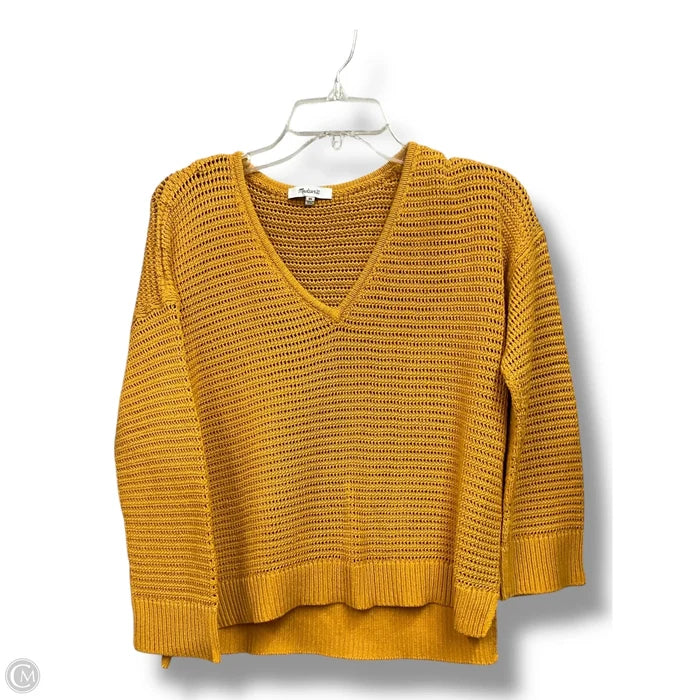 Sweater By Madewell In Yellow, Size: Xs
