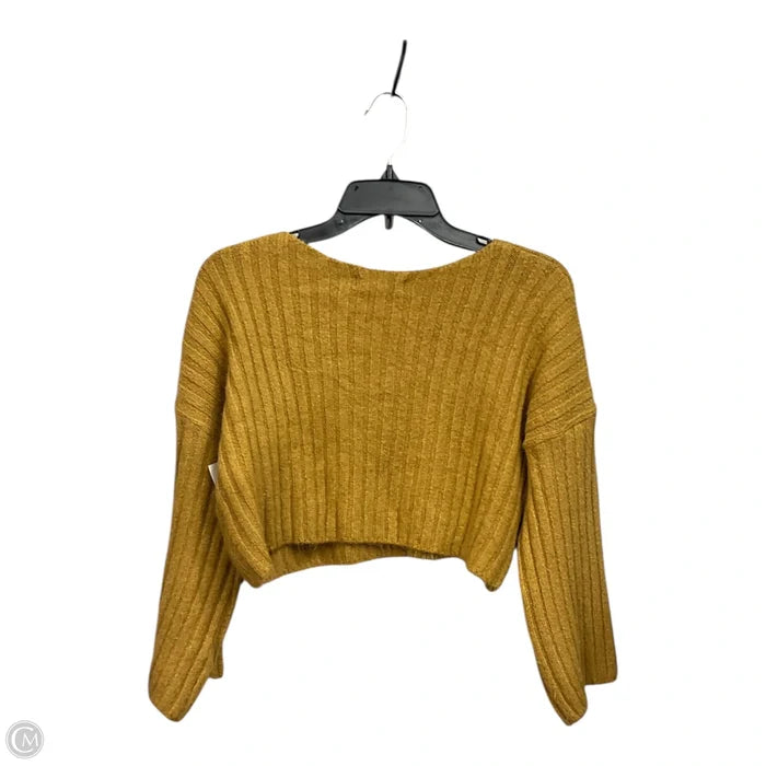 Sweater By Treasure And Bond In Tan, Size: M