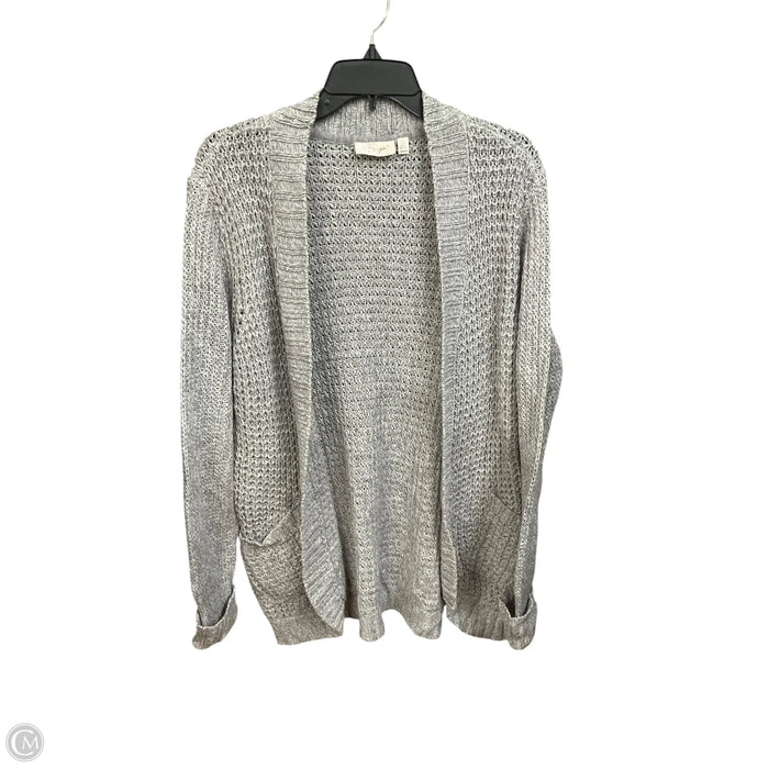 Sweater Cardigan By Rd Style In Grey, Size: S