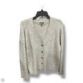 Sweater Cardigan By Style And Company In Grey, Size: Mp