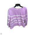 Sweatshirt Collar By Talbots In Tie Dye Print, Size: 2x