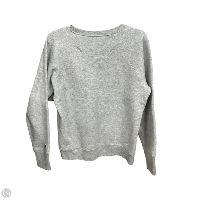 Sweatshirt Crewneck By Champion In Grey, Size: M