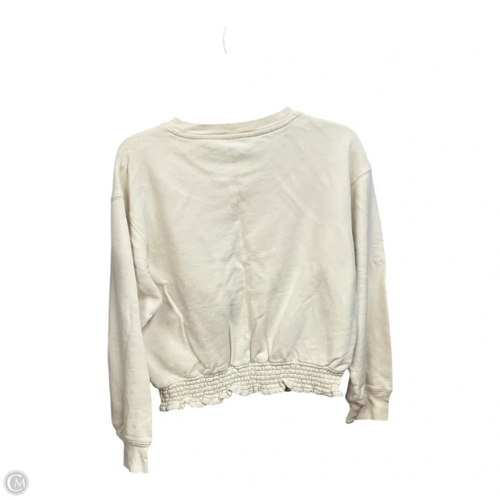 Sweatshirt Crewneck By Joie In Cream, Size: L