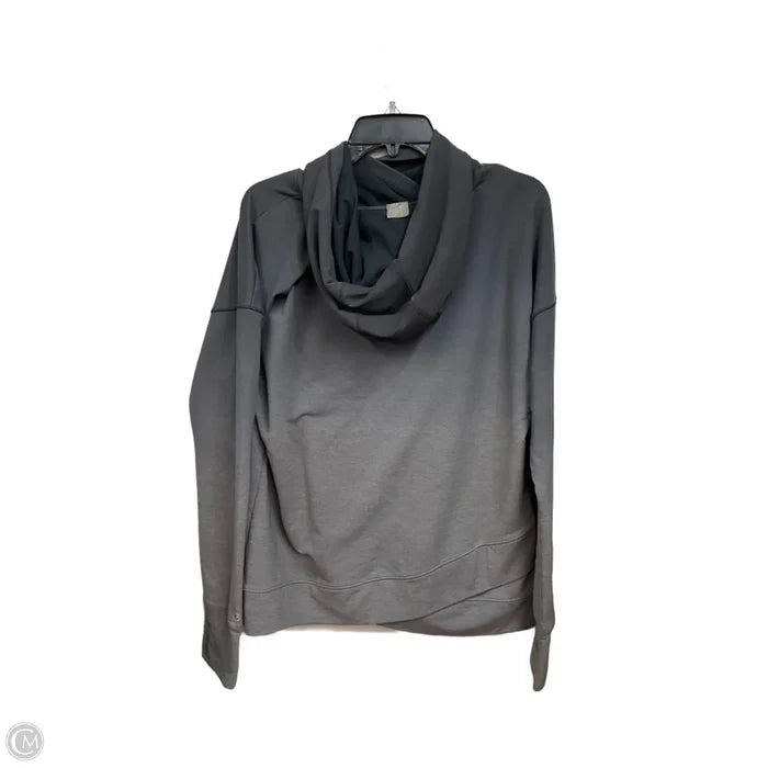 Sweatshirt Hoodie By Calia In Grey, Size: L