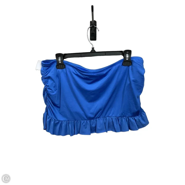 Swimsuit Bottom By Kenneth Cole In Blue, Size: Xl