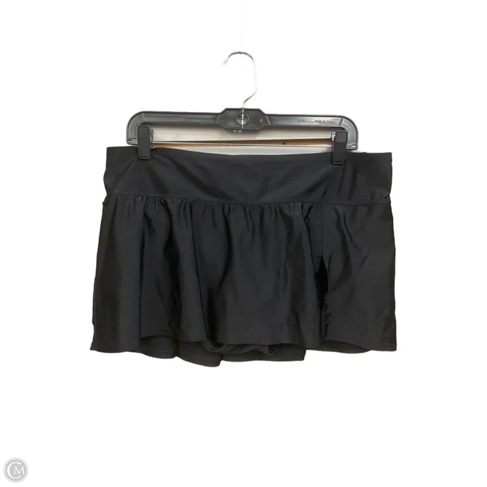 Swimsuit Bottom By Kona Sol In Black, Size: 1x