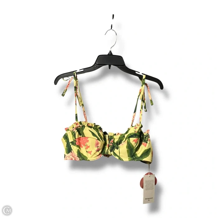 Swimsuit Top By Cmc In Floral Print, Size: Xl