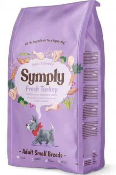 Symply Fresh Turkey small breed adult dry dog food 2kg bag