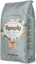 Symply Light Senior Fresh Chicken dry dog food 12kg bag