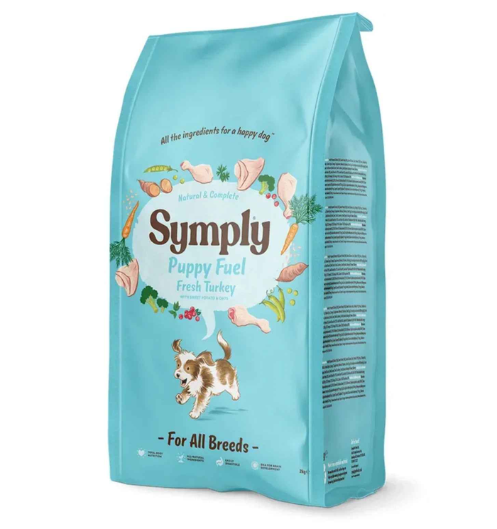 Symply Puppy Fuel Turkey dry puppy food 12kg bag