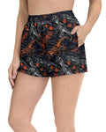 T-Wrecked Recycled Shorts, Athletic Shorts, - One Stop Rave