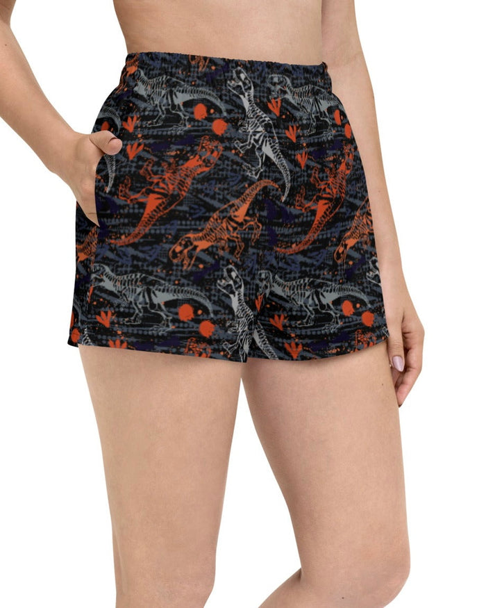 T-Wrecked Recycled Shorts, Athletic Shorts, - One Stop Rave